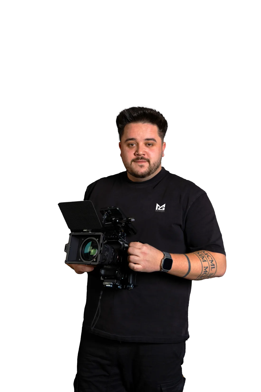 Mirko Gerlach mit Kamera, MG Design Agentur